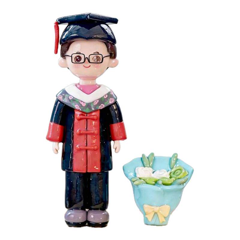 定制石塑粘土人偶手工礼品定制Q版人偶软陶定制礼物结婚黏土手办