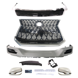 适用于08-22年雷克萨斯LX570改装TRD包围LX570改装2021款中网大灯