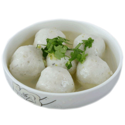 鲁记鲜鱼丸250克潮州手拍新鲜那哥鱼丸汕头达濠鱼丸豆捞丸子火锅