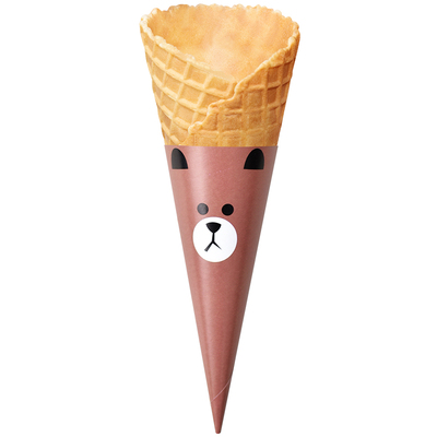商用加厚冰淇淋蛋筒甜筒脆皮筒雪糕冰激凌脆桶蛋托蛋卷热奶宝脆筒
