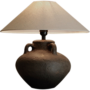 叕木/陶罐台灯 | 手工装饰台灯民宿卧室摆件新中式床头日式侘寂风