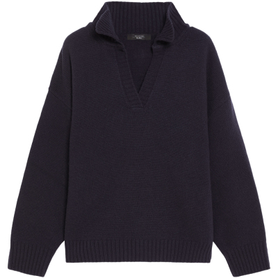 Weekend MaxMara 2024秋冬款女装羊毛V领毛衣5366154206