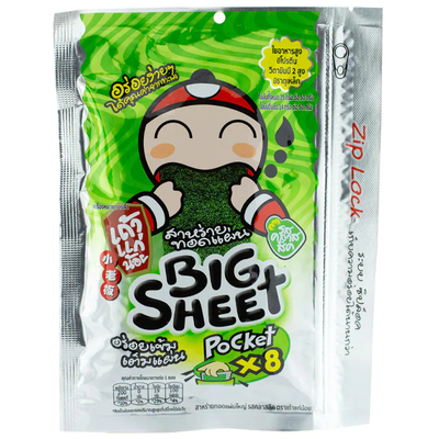 泰国小老板大片炸海苔8片拉链装