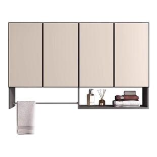 铝合金厨房吊柜壁柜定制灶台柜一体壁挂柜子阳台卫生间墙上储物柜