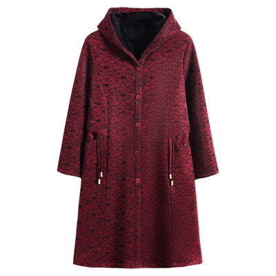 200斤胖妈妈加肥加大秋冬装外套