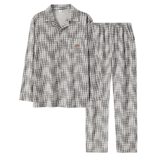 Dickies秋冬长袖睡衣男款纯棉布料100全棉男士家居服套装2025新款