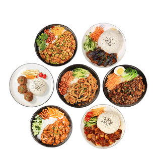 百家享园料理包外卖快餐速食食品半成品菜盖浇饭面浇头方便菜家用