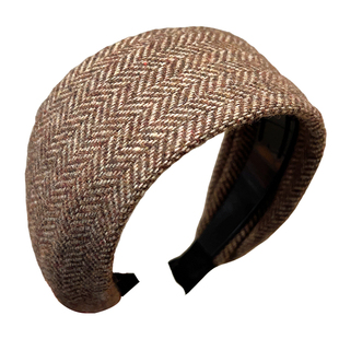 气质高颅顶发箍老钱风宽边头箍女2026新款高端秋冬复古压发卡头饰