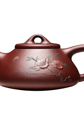 尊壶宜兴紫砂壶子冶石瓢泡茶壶