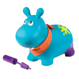 比乐B.Toys充气跳跳马儿童坐骑玩具大号加厚宝宝弹力羊角球小马