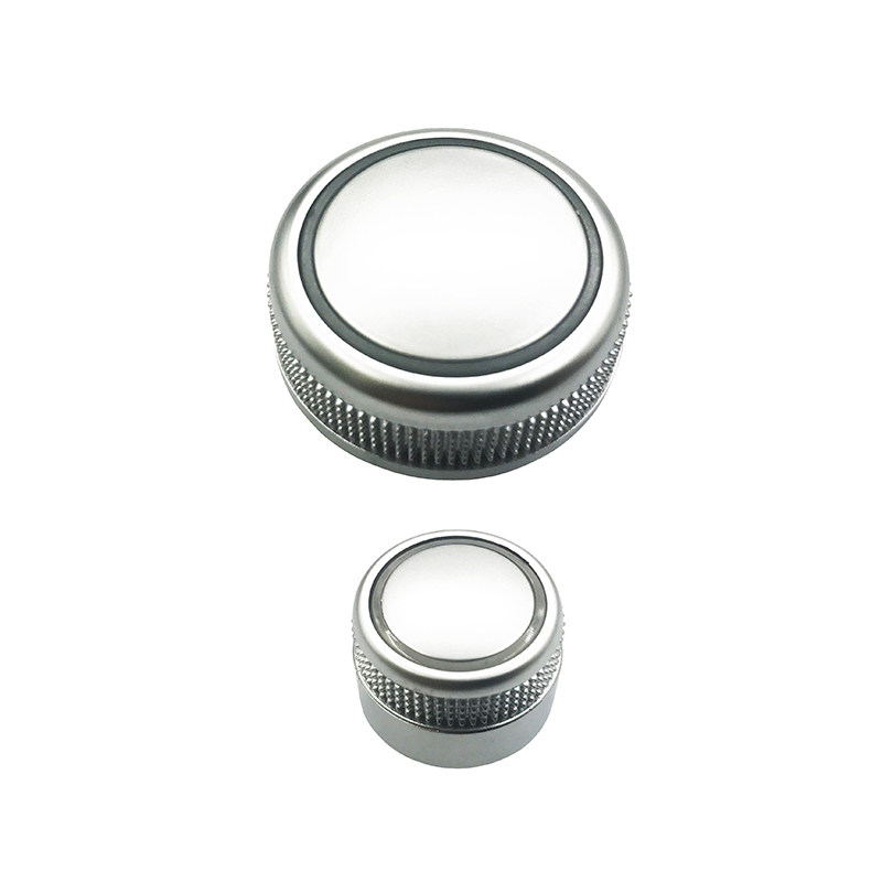 适配奥迪A6LC7 12-18款汽车多媒体导航旋钮 音量旋钮电镀按键配件