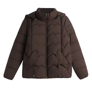 短款羽绒棉服女保暖2025洋气新款秋冬季加厚妈妈棉袄棉衣轻薄外套