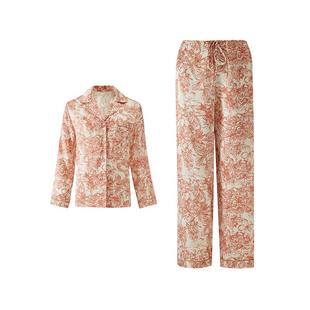 万事利2025新品真丝睡衣女两件套桑蚕丝丝绸可外穿家居服银河秘境