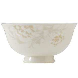 碗家用2026新款餐具景德镇骨瓷米饭碗个人专用面碗陶瓷汤碗高脚碗