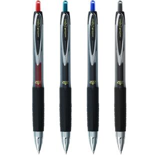 日本uni三菱笔UMN-207按动中性笔学生考试用0.5黑色水笔umr-85n笔芯速干走珠笔签字笔官方旗舰店官网