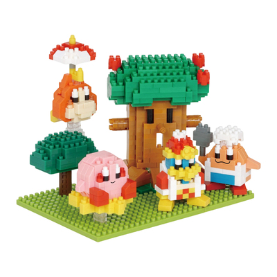 【现货】日本nanoblock微颗粒拼装积木星之卡比梦幻岛小颗粒玩具