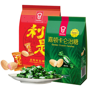 嘉顿利是糖夹心水果糖薄荷糖59g多口味喜糖婚糖伴手礼草莓味糖果