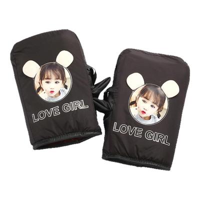 电动车手套冬季保暖摩托车把套