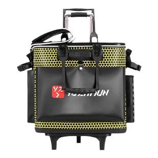 硬壳加厚鱼护桶活鱼桶一体成型装鱼桶鱼箱双肩背钓鱼桶拉杆垂钓箱