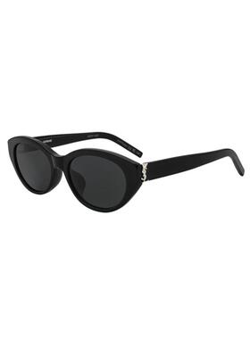 【自营】YSL/圣罗兰女款墨镜显脸小太阳镜哈瓦那色百搭时尚M148F