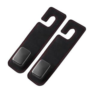 车载座椅背隐藏挂钩翻毛皮大众隐形汽车内后排包包小物件储物挂钩