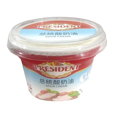 总统160g烘焙用蛋糕夹心酸奶油
