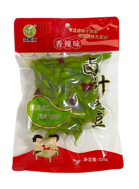 久家浜爆款卤汁毛豆夜市餐饮排档下酒菜宵夜KTV冷盘素菜商用辣卤