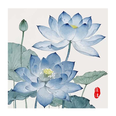 廉洁文化创意手工DIY数字油画