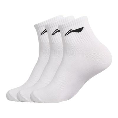 李宁中筒运动袜男正品