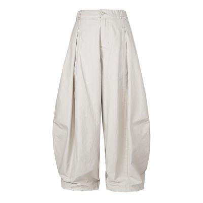 复古廓形弯刀休闲裤男女