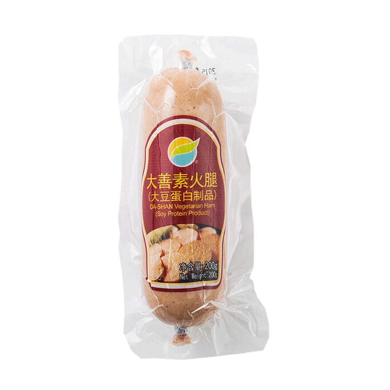 大善仿荤斋菜200克*5包素火腿