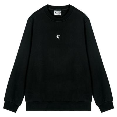 乔丹运动卫衣男针织圆领套头长袖