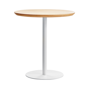 北欧现代简约圆形餐桌家用小户型实木洽谈桌客厅吃饭圆桌子咖啡桌