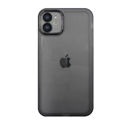 日韩ins风简约纯色透明壳