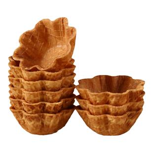 奇洋福八瓣花型华夫碗脆塔壳华夫碗香脆壳挞壳塔底黄金香脆壳