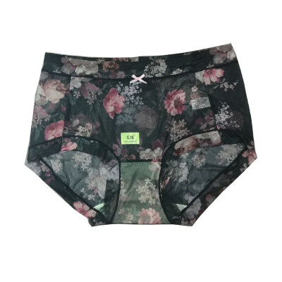 富妮来平角内裤透明透气性感提臀