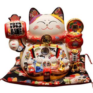 招财猫摆件入户家居客厅存钱罐2025新款特大号店铺开业礼物前台
