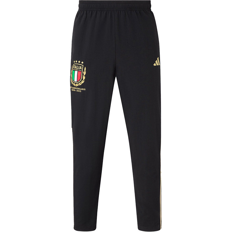 Adidas/阿迪达斯官方正品意大利队男子足球125周年纪念长裤HY5436