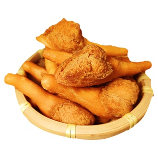 广西特产童年怀旧零食素鸡腿酥开口笑小油条儿时面包零食香酥袋装