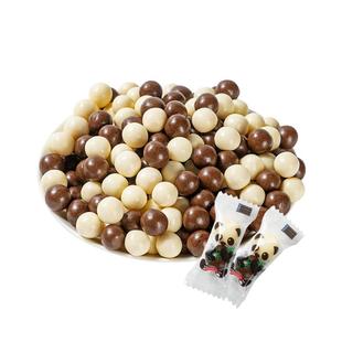 棵力果网红熊猫麦丽素黑白巧克力奖励学生糖果小零食（代可可脂）