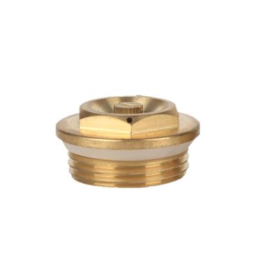 暖气片排气阀纯铜手拧散热器排污跑风放气阀丝堵头4分6分1寸包邮