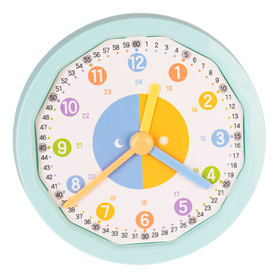 晨光认识钟表和时间学习器小学生时钟联动模型时间一年级学具套装