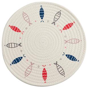 onlycook日式餐桌隔热垫家用杯垫布艺餐桌垫防烫垫子餐垫锅垫碗垫