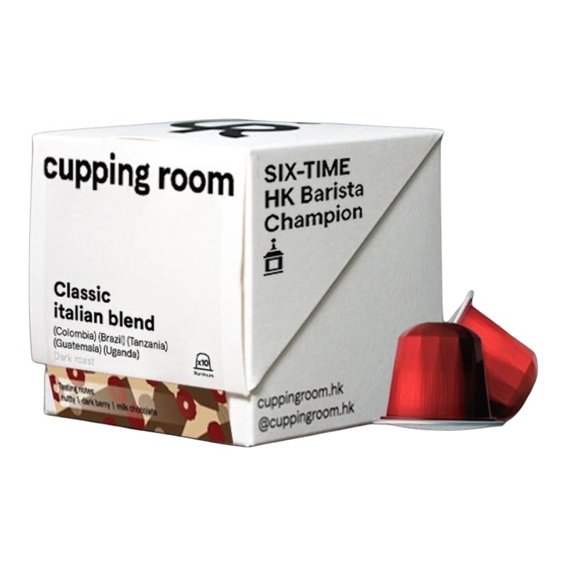 Cupping Room 咖啡经典意式拼配咖啡胶囊Nespresso咖啡机胶囊54克
