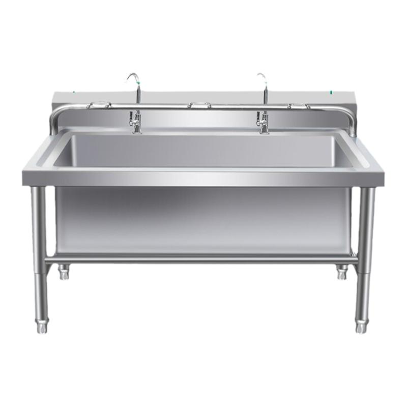 304不锈钢拖把池落地式墩布池商用水槽家用食堂学校工厂洗物池