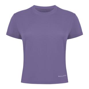 NULLFIT美利奴羊毛短袖速干衣女士户外运动T恤短薄款健身瑜伽上衣