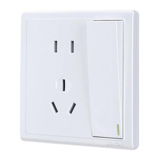 JUNON俊朗开关插座正品 旗舰专卖经典A系列五孔面板套餐86型老式