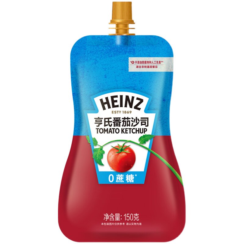 亨氏0蔗糖番茄沙司0脂肪