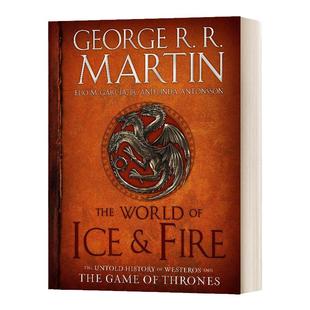 冰与火之歌的世界 官方设定集 彩图收藏版 英文原版 The World of Ice and Fire 权利的游戏 精装 画册画集 进口英语原版书籍