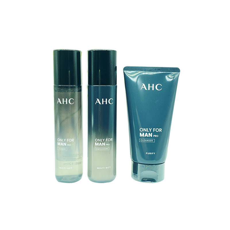 AHC男士三件套补水保湿控油洁肤